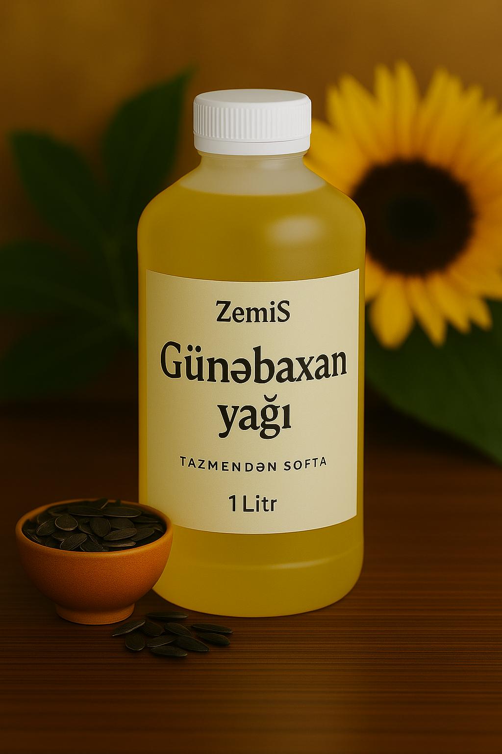 Günəbaxan Yağı – 1 Litr